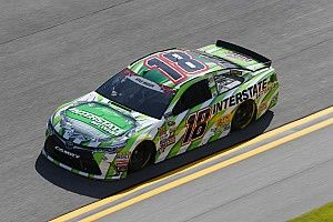 Brian Scott leads Daytona practice, Kyle Busch crashes hard