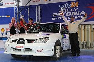 Estonia ERC: Takale/Young finish second on ERC debut in Open category