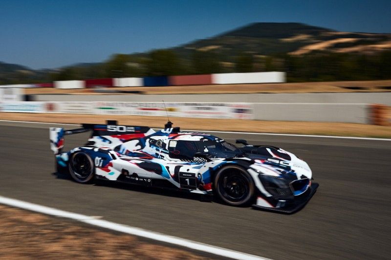 BMW M V8 Hybrid LMDh mit Unfall bei Testfahrten