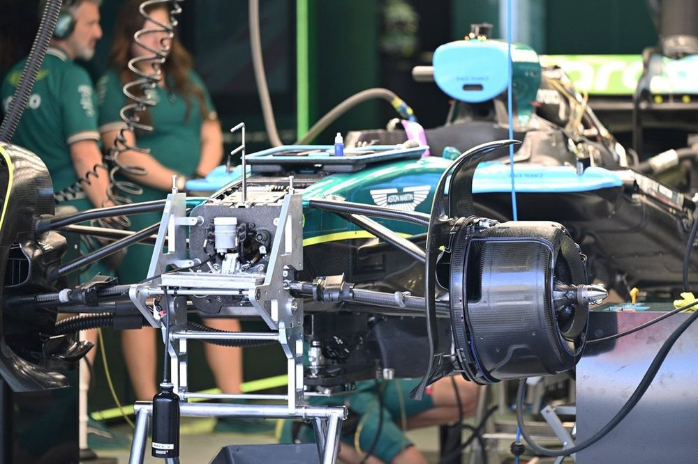 Detalle del Aston Martin AMR24