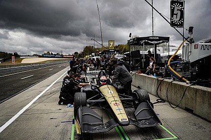 Barber IndyCar: Hinchcliffe tops another disrupted session