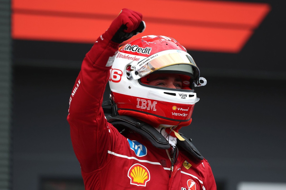 F1 - Leclerc celebra pole na Hungria: "Uma das mais especiais que já conquistei"