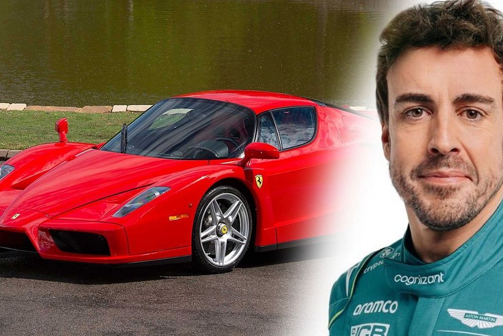 Enzo Ferrari Fernando Alonso