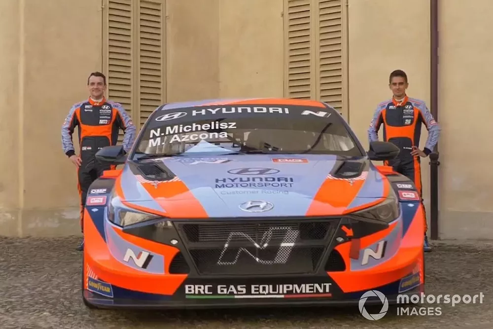 Norbert Michelisz, Mikel Azcona, BRC Hyundai N Squadra Corse, Hyundai Elantra N TCR