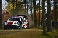 Finland WRC: Evans storms into the lead as Rovanpera crashes