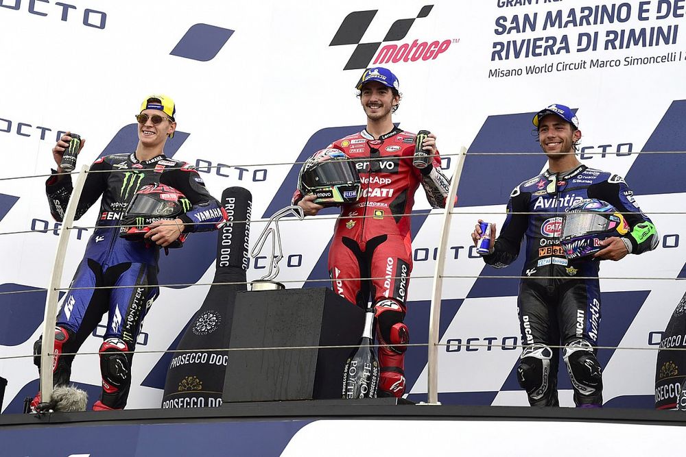 Estado del campeonato de MotoGP tras el GP de San Marino