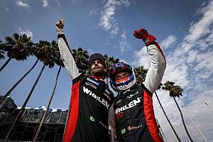 IMSA: Pipo Derani e Felipe Nasr vencem a terceira do ano em Long Beach e vão para a final na briga pelo título