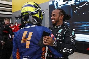 Course - 100e victoire pour Hamilton, qui vainc Norris sous la pluie