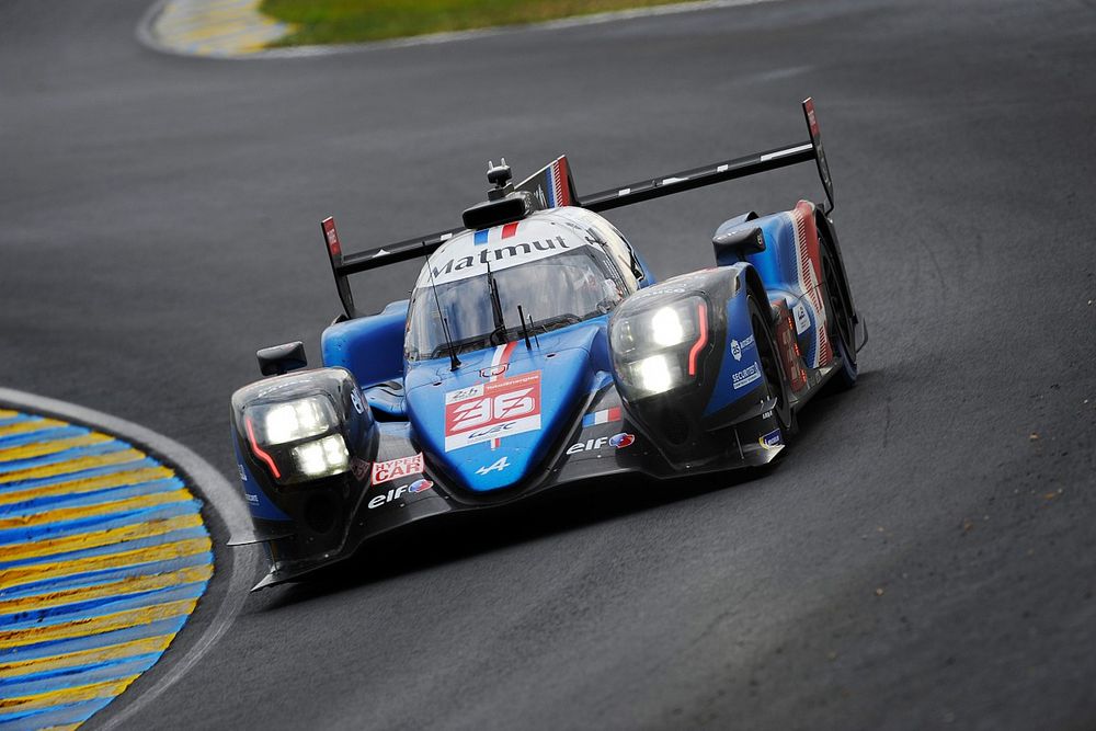 #36 Alpine Elf Matmut Alpine A480 - Gibson Hypercar, Andre Negrao, Nicolas Lapierre, Matthieu Vaxiviere 