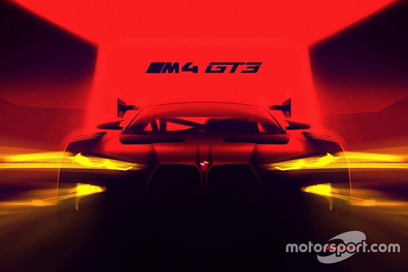 BMW reveals teaser image of all-new M4 GT3