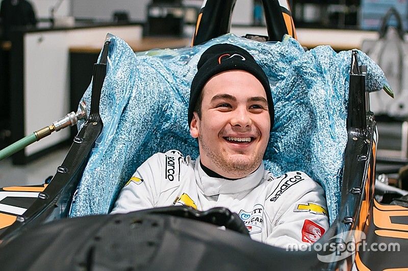 Patricio O'ward, Arrow McLaren SP ajuste de asiento