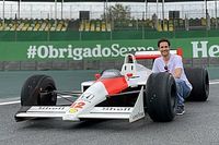 GALERÍA: Senna y el McLaren MP4/4 juntos en Interlagos este jueves