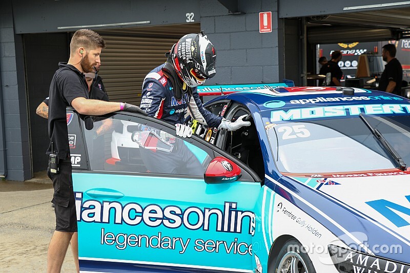 Mostert turns first Holden Supercars laps