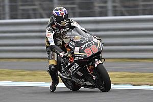 Moto2 in Japan 2019: Dixon im Regen Schnellster, Marquez mit Mega-Save