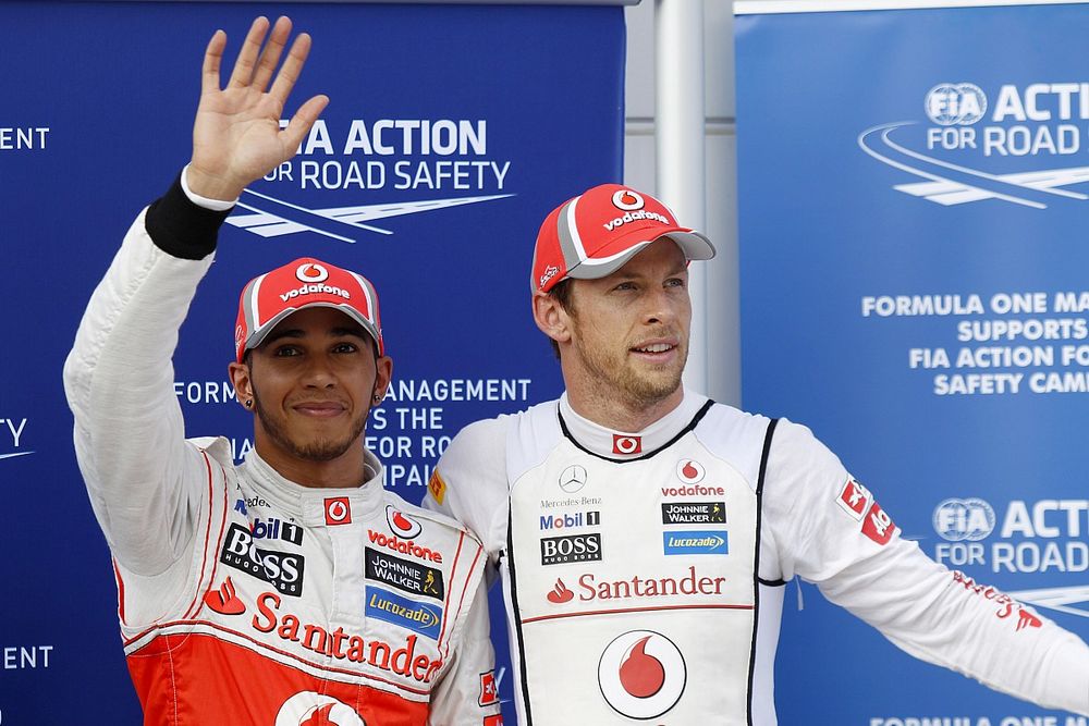 Lewis Hamilton, McLaren and Jenson Button, McLaren