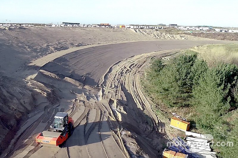 Zandvoort, çakıl alanları azaltacak