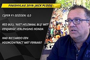 Finishvlag: Plooij over Verstappen, Honda en Ferrari-link Ricciardo