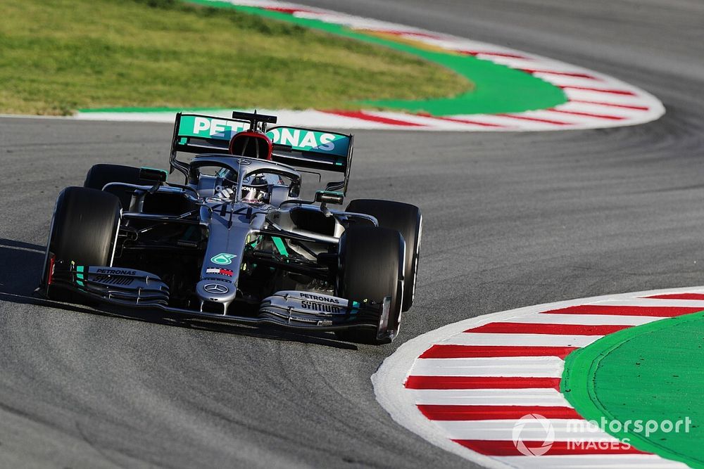 Lewis Hamilton, Mercedes F1 W11 EQ Power+ 