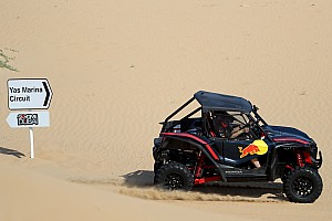 GALERÍA: Albon y Verstappen se adentran en las dunas