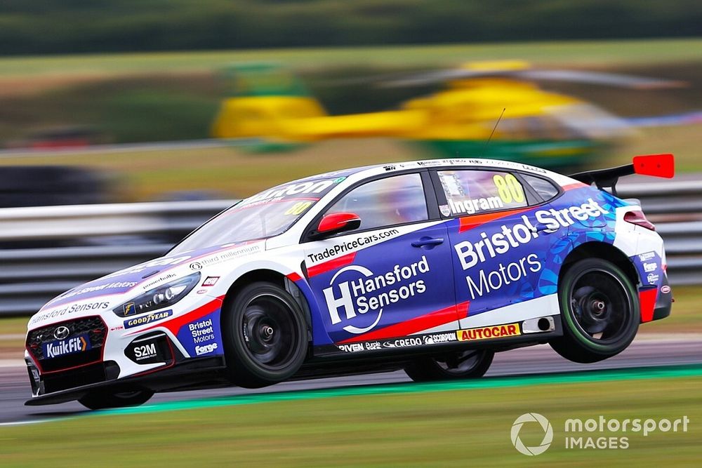 BTCC Thruxton: Ingram and Shedden fastest across practice