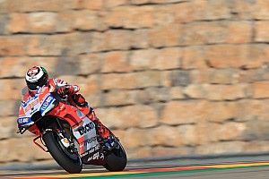 Aragon MotoGP: Lorenzo beats Dovizioso to pole, Rossi 18th