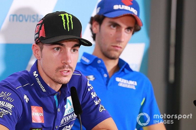 Maverick Viñales, Yamaha Factory Racing, Alex Rins, Team Suzuki MotoGP