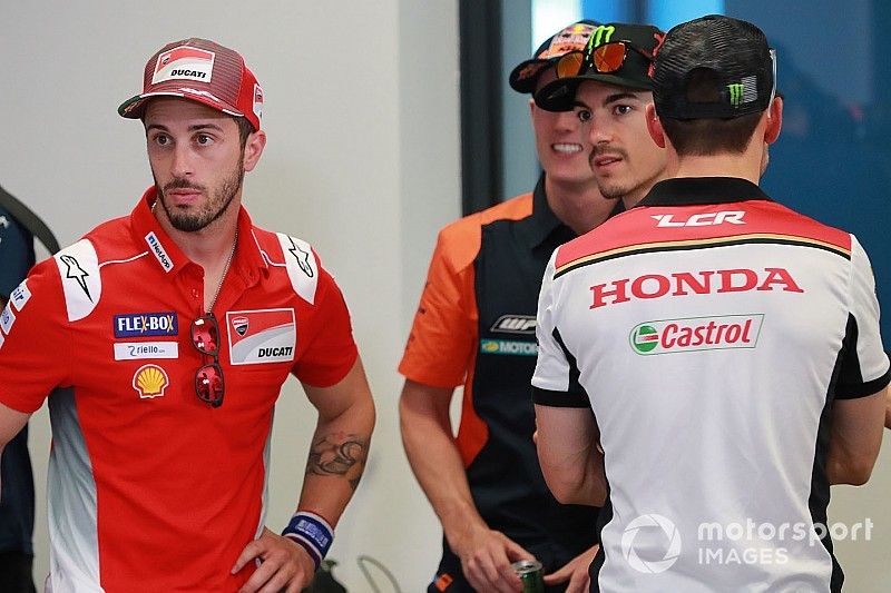 Andrea Dovizioso, Ducati Team, Pol Espargaro, KTM Factory Racing, Cal Crutchlow, Team LCR Honda, Maverick Viñales, Yamaha Factory Racing