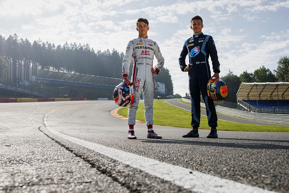 Nyck De Vries, PREMA Racing, Alexander Albon, DAMS 