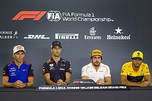 Belgian GP: Thursday's press conference
