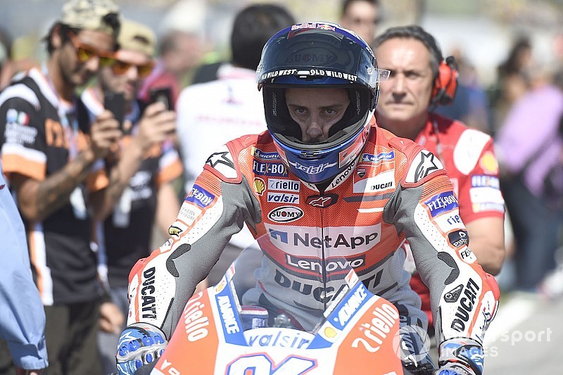 Dovizioso: "Noi come la Ferrari? Non so, ma quest'anno ho fatto degli errori e non lo nego"