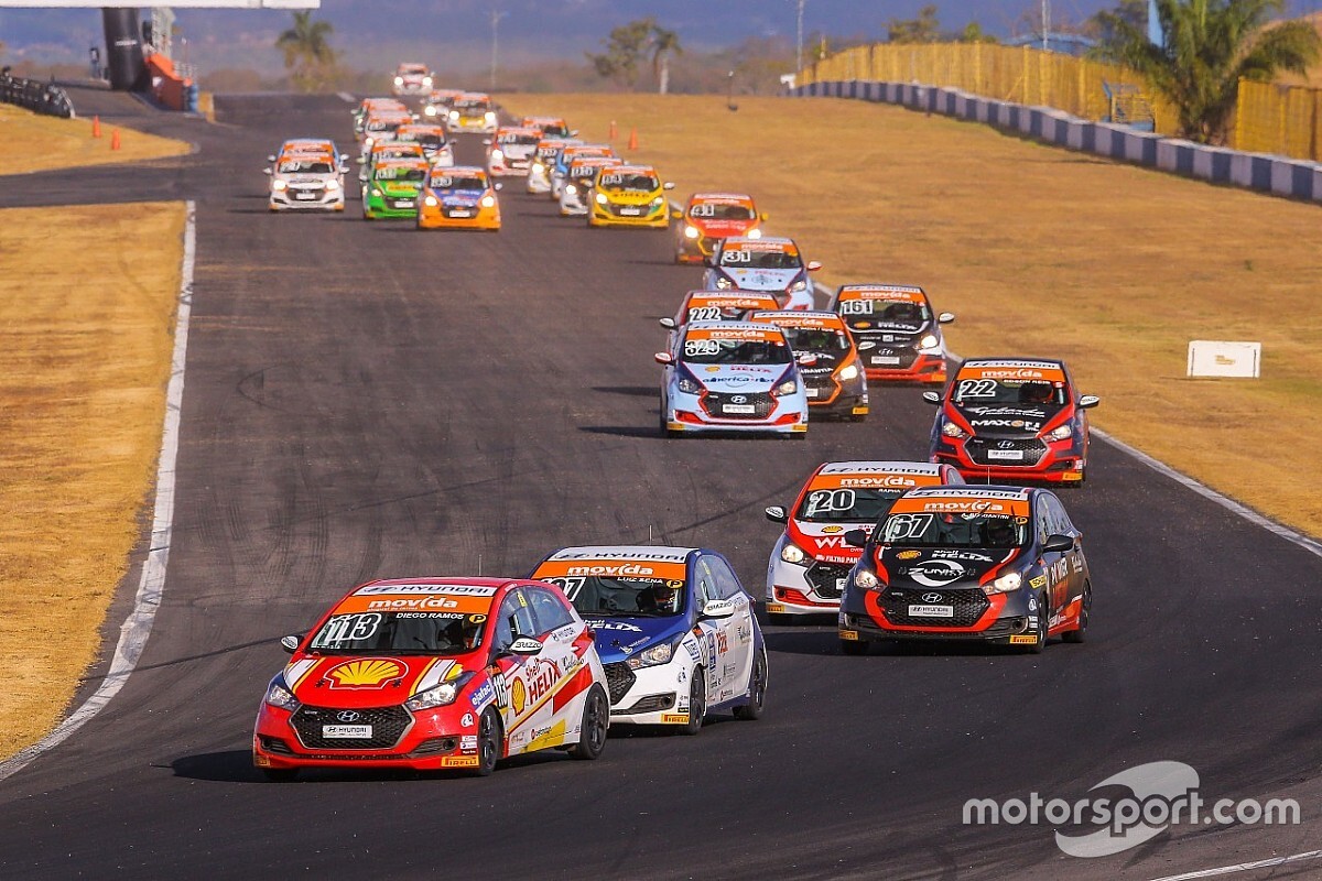 Diego Ramos faz mais dois pódios no domingo e sai de Goiânia na liderança da Copa Shell HB20