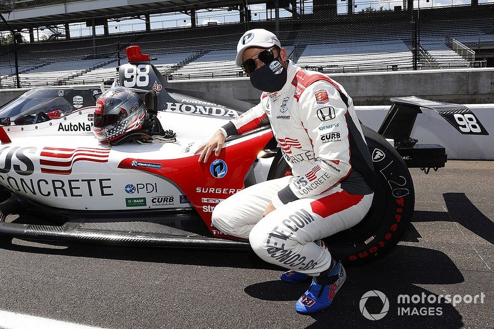 Marco Andretti took Mario’s advice ahead of Indy pole-winning run