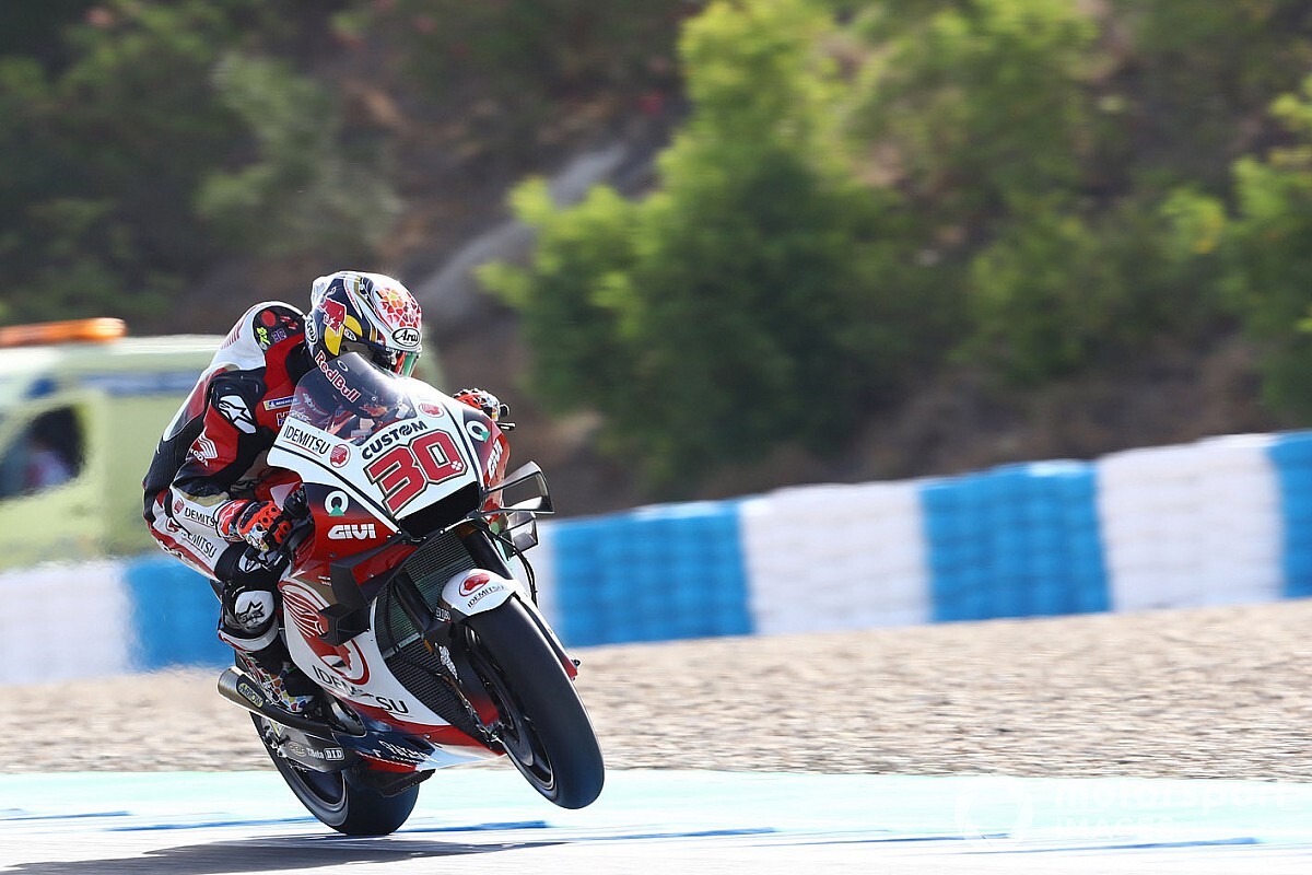 GP de Andalucía: Nakagami, el más rápido en un segundo libre de tanteo