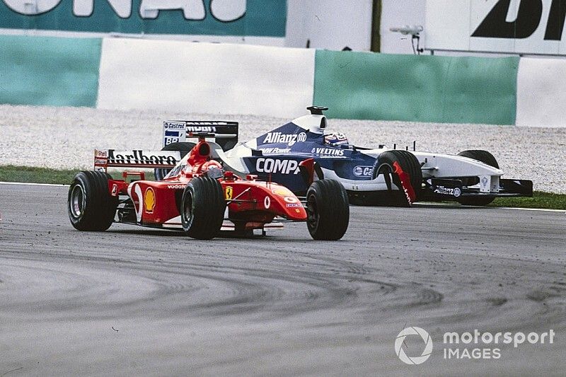 C'était un 17 mars : Schumacher et Montoya s'accrochent