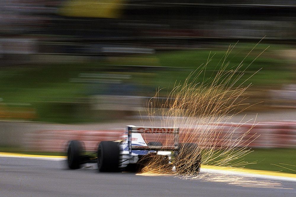 Nigel Mansell, Williams FW14 fa scintille