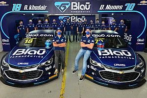 Blau Motorsport apresenta novos carros para a temporada 2020 da Stock Car
