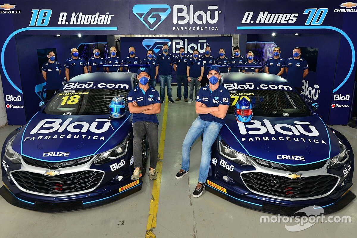 Blau Motorsport apresenta novos carros para a temporada 2020 da Stock Car