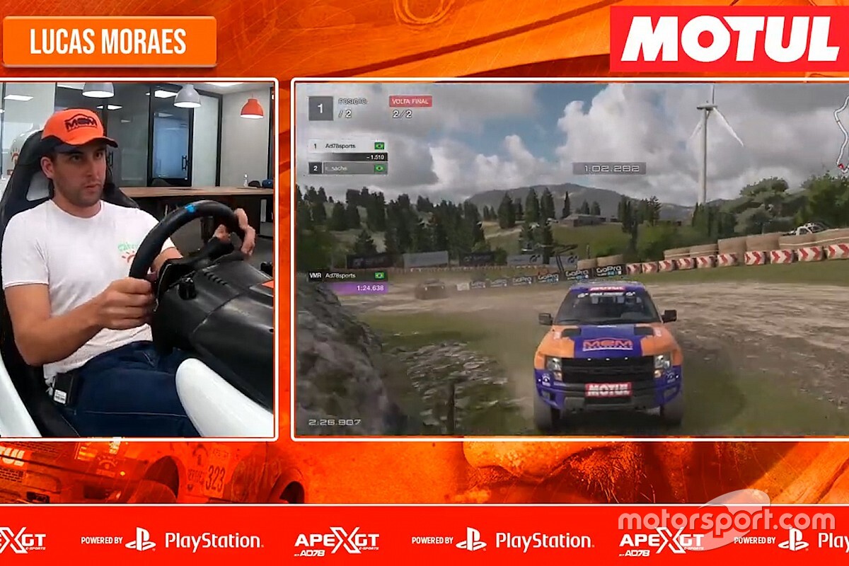 Lucas Moraes é o primeiro campeão do Sertões virtual by Motul
