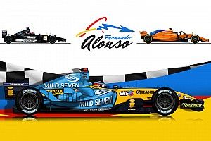 Alonso: dalla Minardi alla McLaren, tutte le monoposto dello spagnolo in F1
