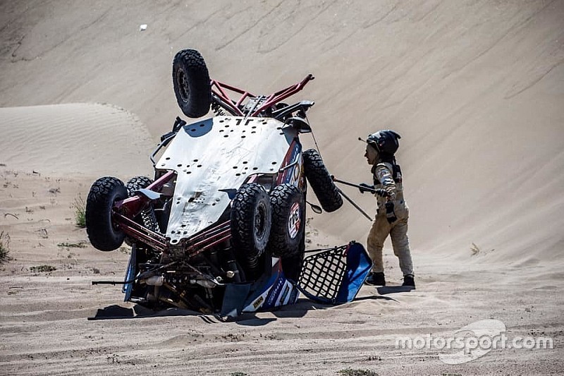 Las fotos más llamativas de la dura etapa 7 del Dakar 2019