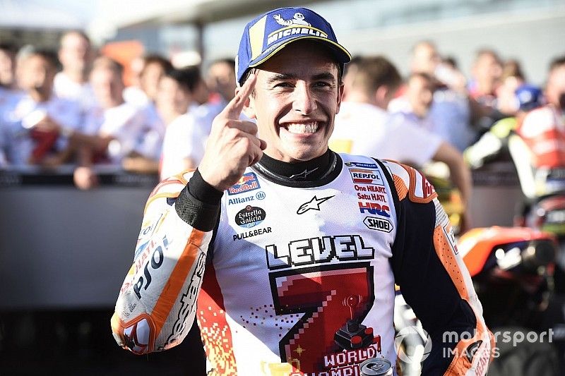 Le Champion du monde 2018, Marc Marquez, Repsol Honda Team