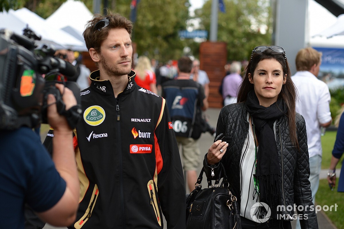 Esposa de Grosjean fala sobre como filhos "o tiraram do incêndio" no Bahrein: "Foram vários milagres"