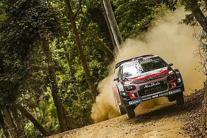 Citroen domina la prima tappa del Rally d'Australia. Neuville stallona una gomma, Ogier ne approfitta