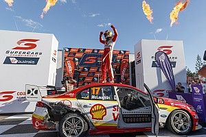 Newcastle Supercars: McLaughlin sacrifices win to seal title