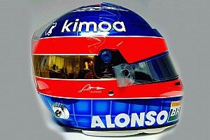 Alonso lucirá un diseño especial de casco en su última carrera en F1