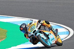 Moto3 Jepang: Rodrigo rebut pole, Sasaki kecelakaan