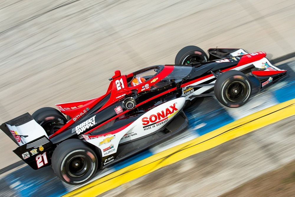 Van Kalmthout snelste Chevrolet-coureur op laatste IndyCar-testdag