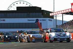 Gustavo Ariel e Dudu Barrichello vencem em Le Mans pela segunda rodada do Porsche Esports Carrera Cup