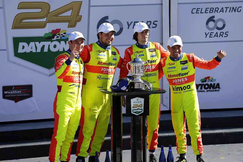 #81 DragonSpeed USA Oreca LMP2 07: Patricio O'Ward, Eric Lux, Colton Herta, Devlin Defrancesco