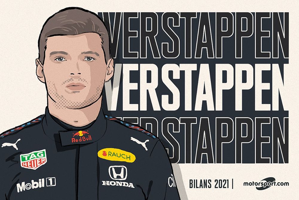 Bilan 2021 - Max Verstappen, Champion du monde sans compromis